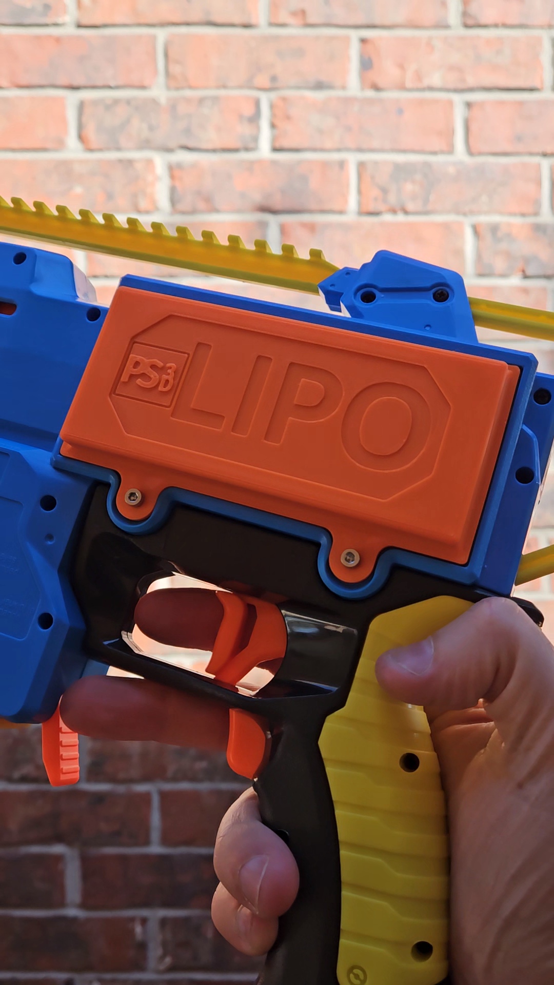 Nerf Rival Challenger 10mm and 20mm Extended Battery Door