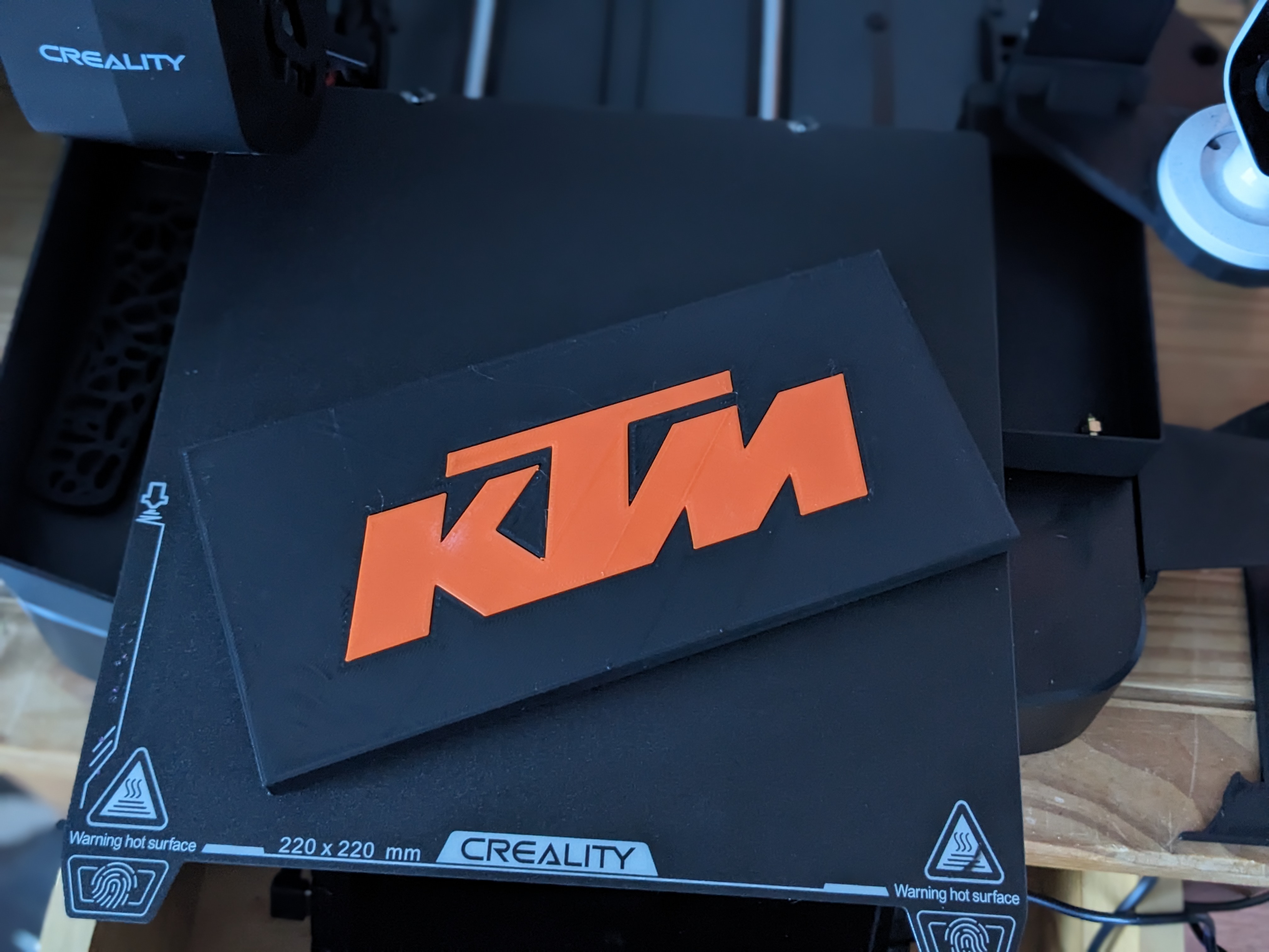 KTM Sign