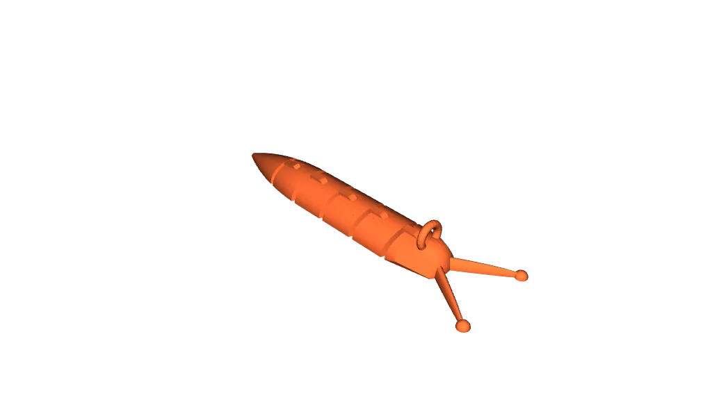 articulated slug keychain by @3dprints by dev | Download free STL model ...