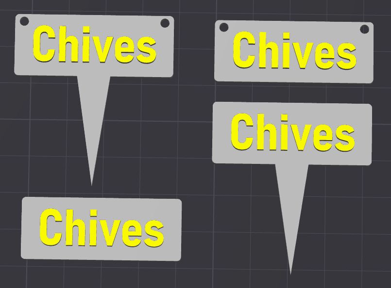Customizable Plant Labels (Revision)