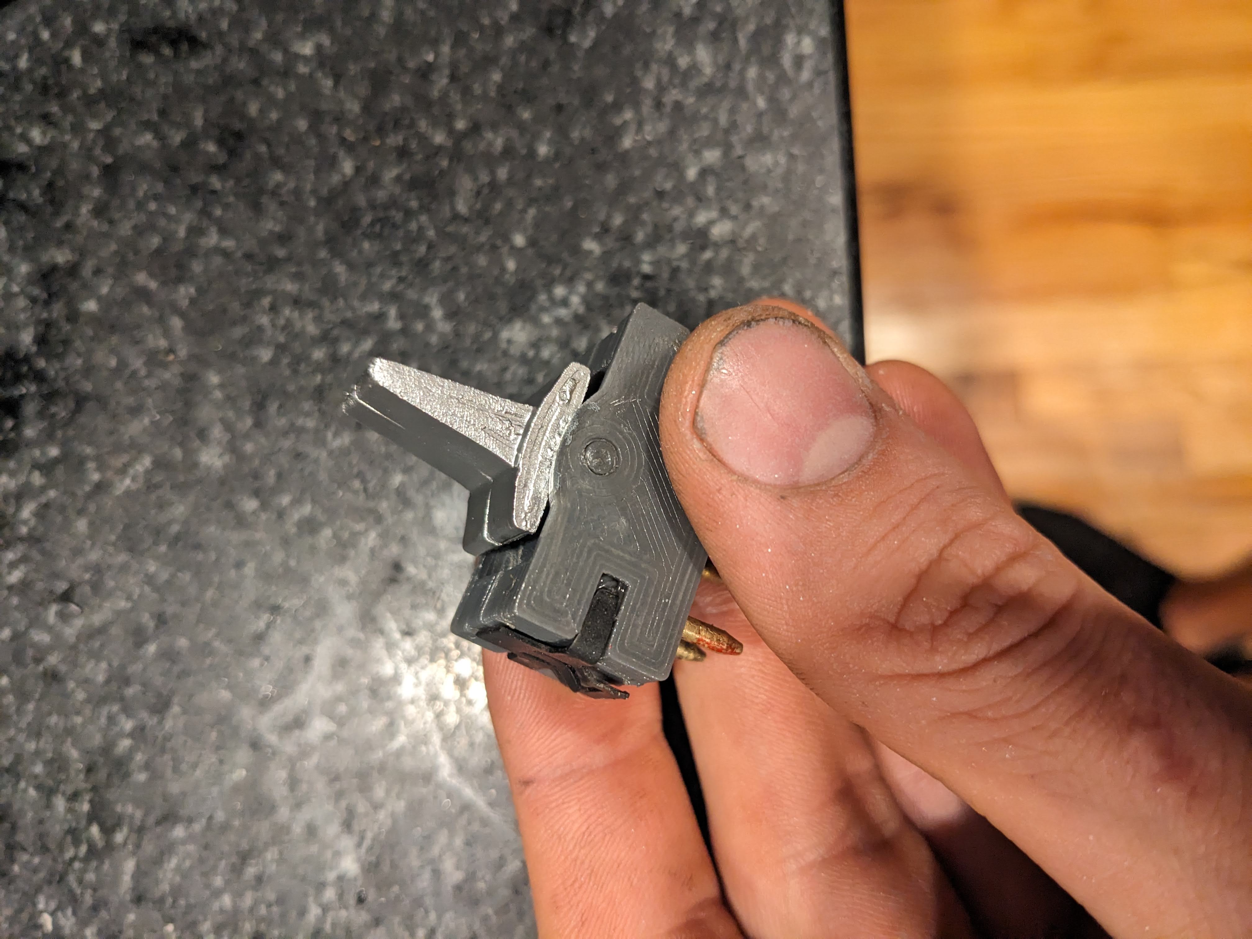 Miniatura 3 do modelo 3D C3 Corvette Power Sweats Switch