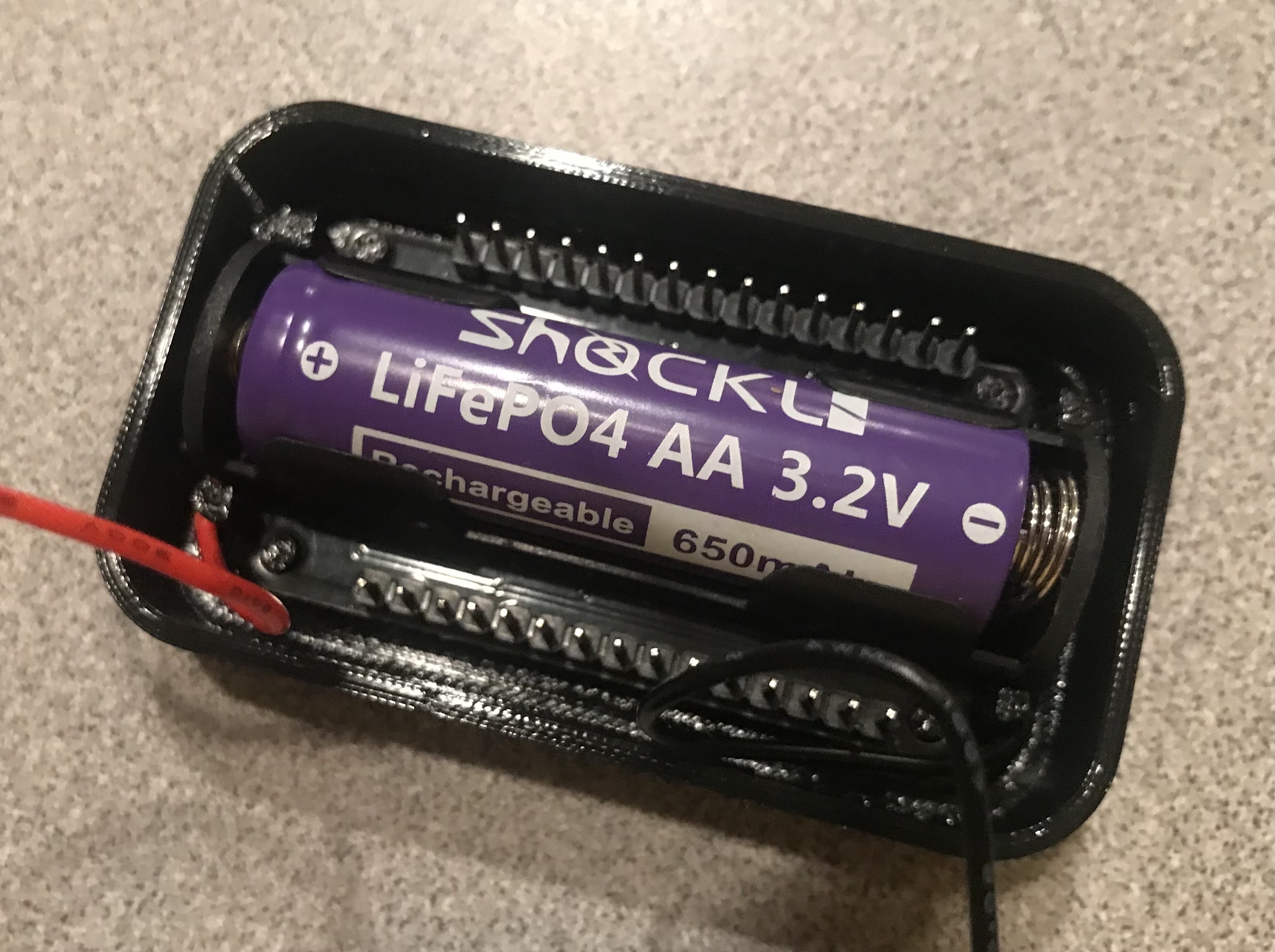 Miniatura 2 do modelo 3D ESP32 DevKit V1 +Battery Case