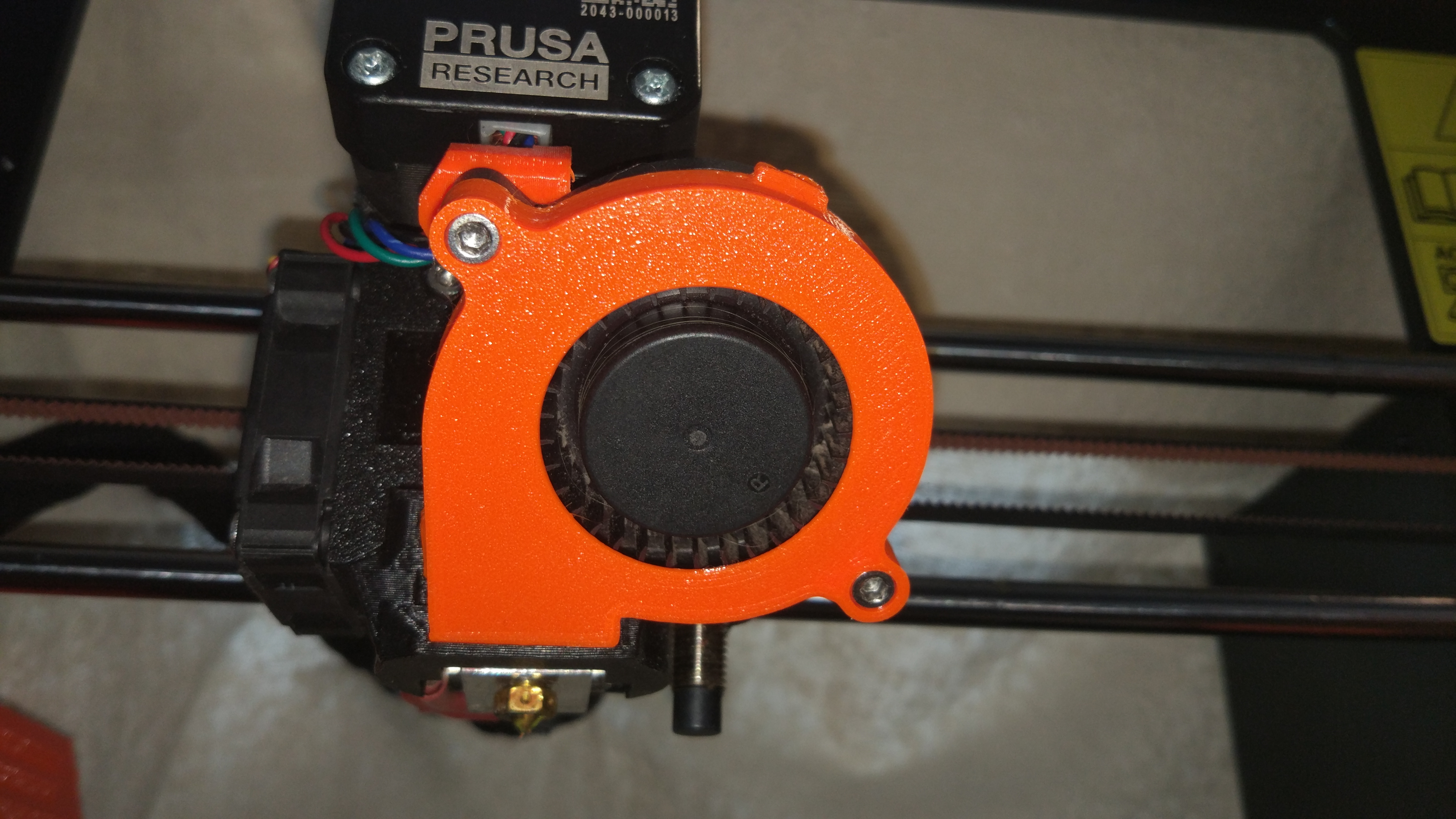 Prusa mk3s fan cover replacement