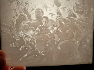 Avengers lithophane