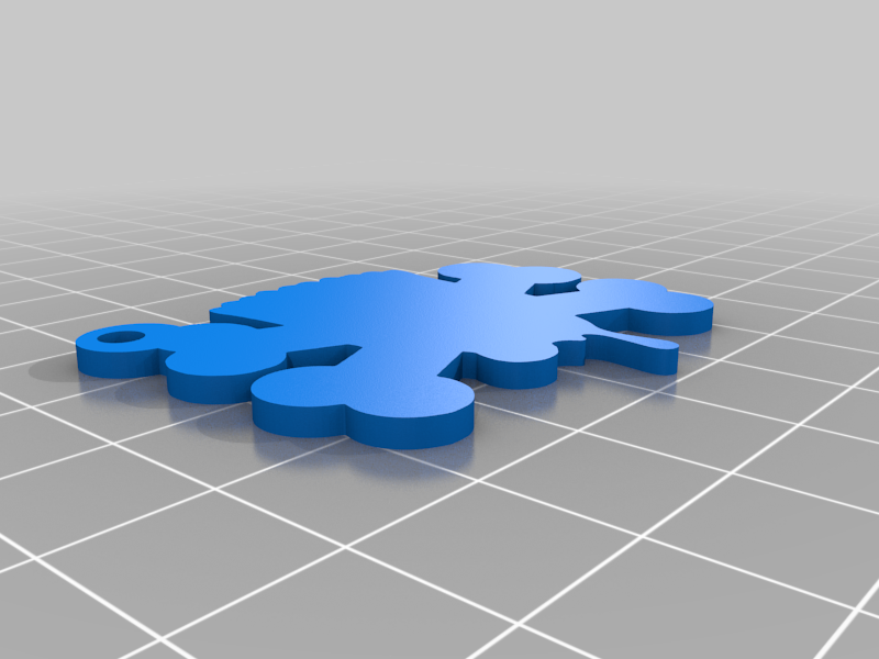 Miniatura 17 do modelo 3D Kit Keychains