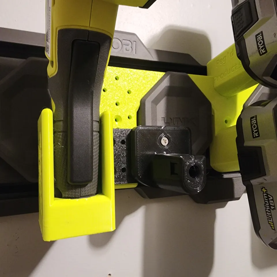 Ryobi 18V 4V USB Tool Battery Combo Holder for Ryobi Link Storage Rails ...