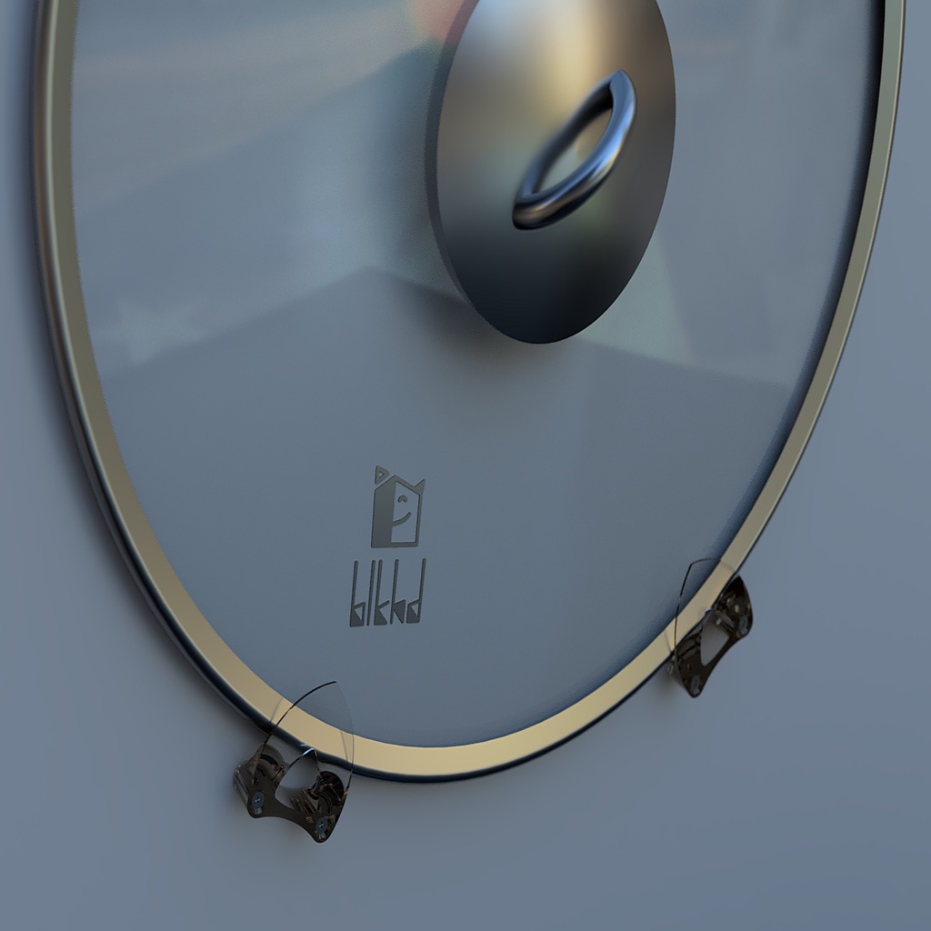 Kitchen pot - Lid holder (remix)