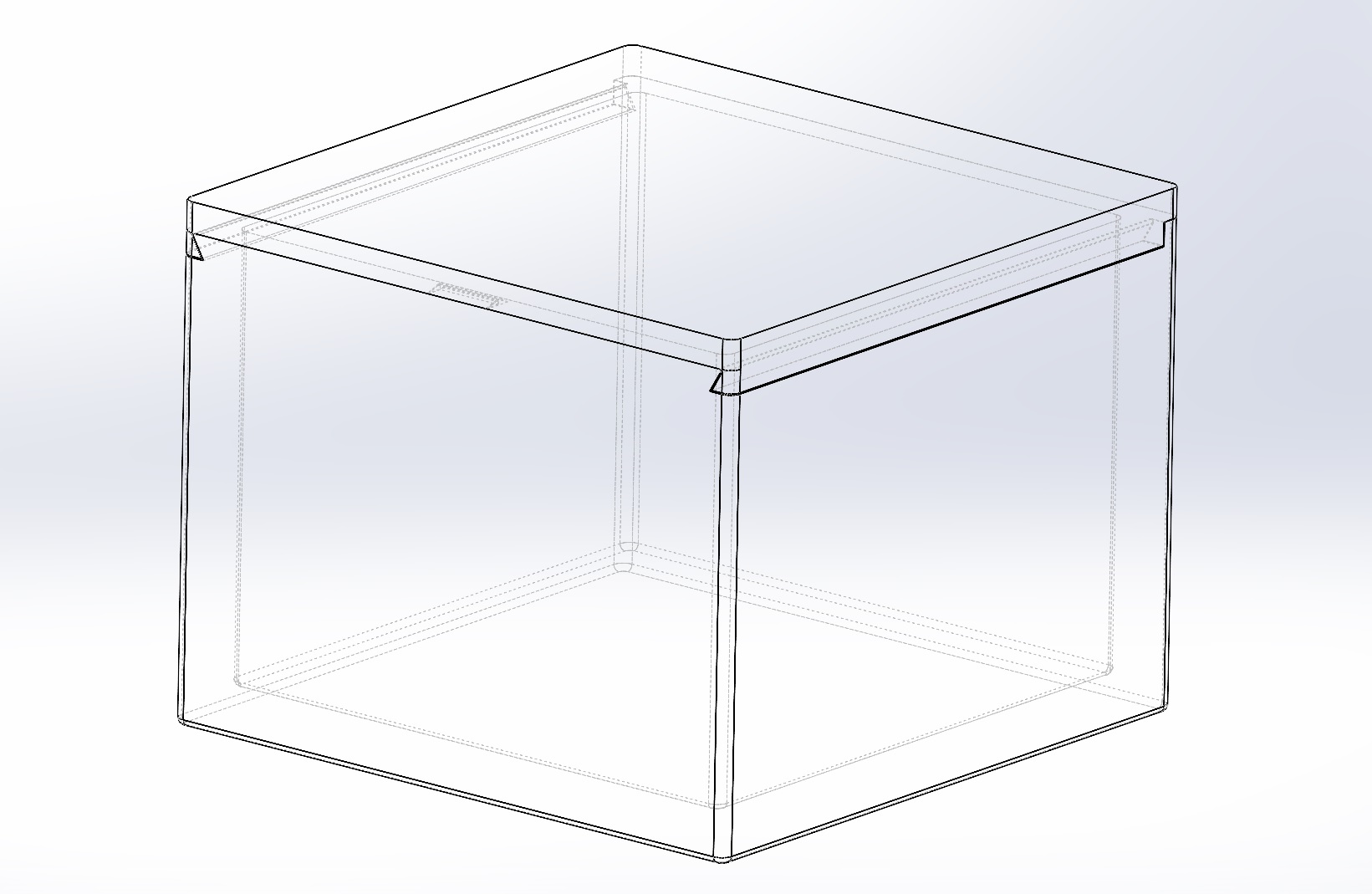 Miniatura 2 do modelo 3D Electrical box