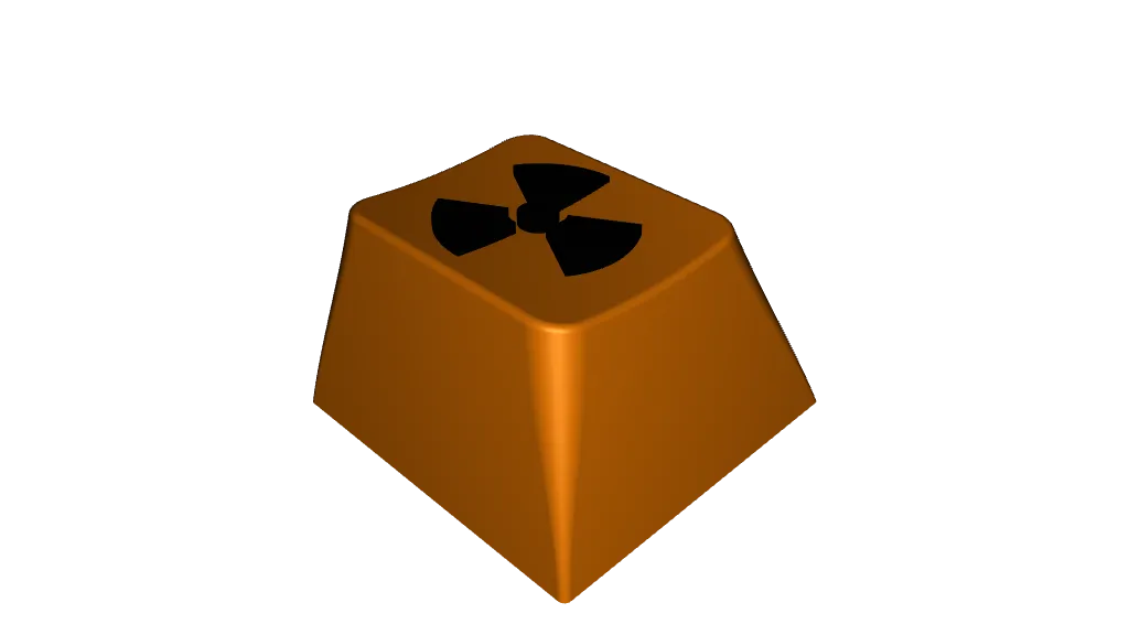 Radiactive key by PrintArtisan | Download free STL model | Printables.com
