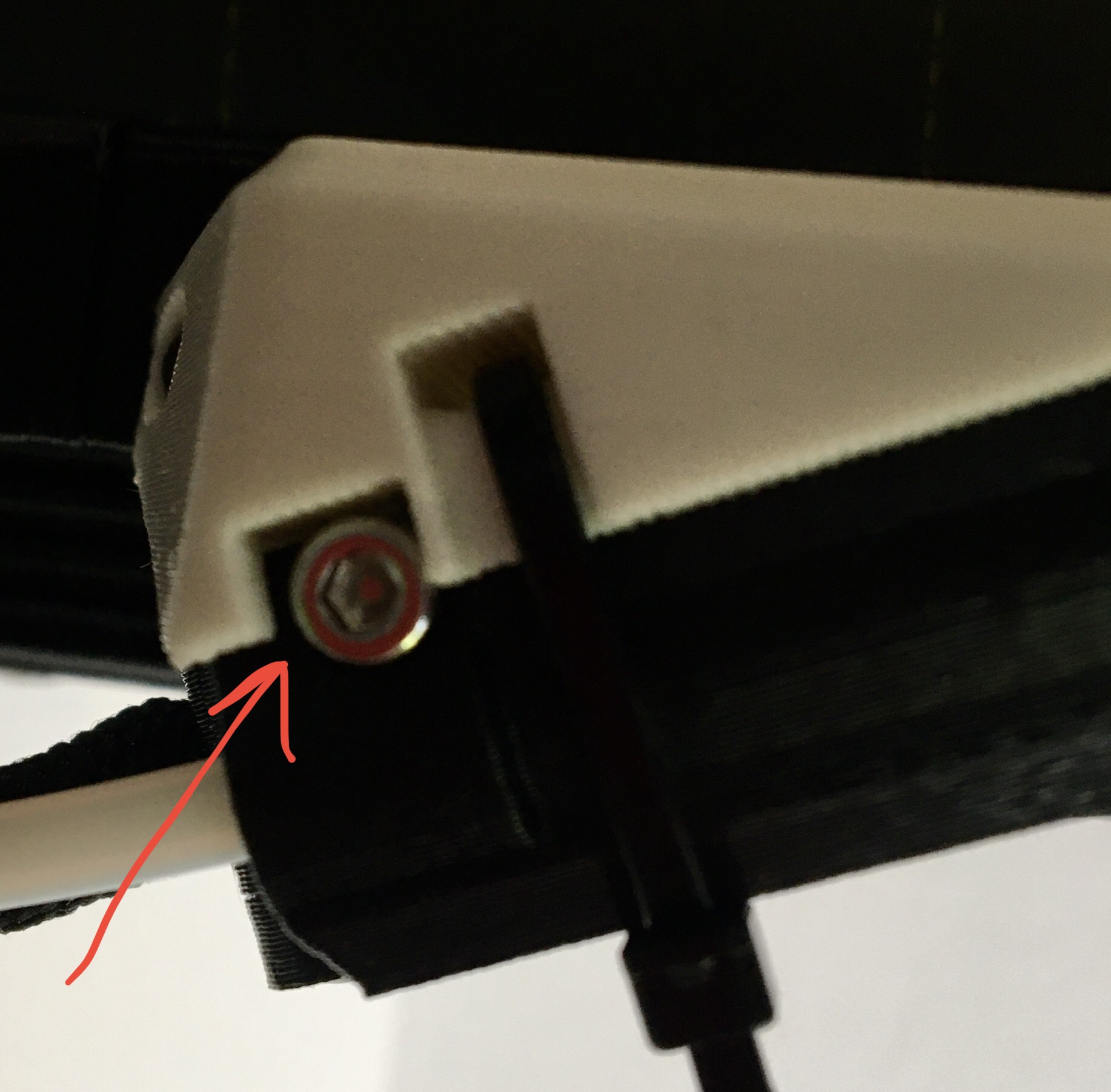 Better filament sensor holder for Prusa Mini Base