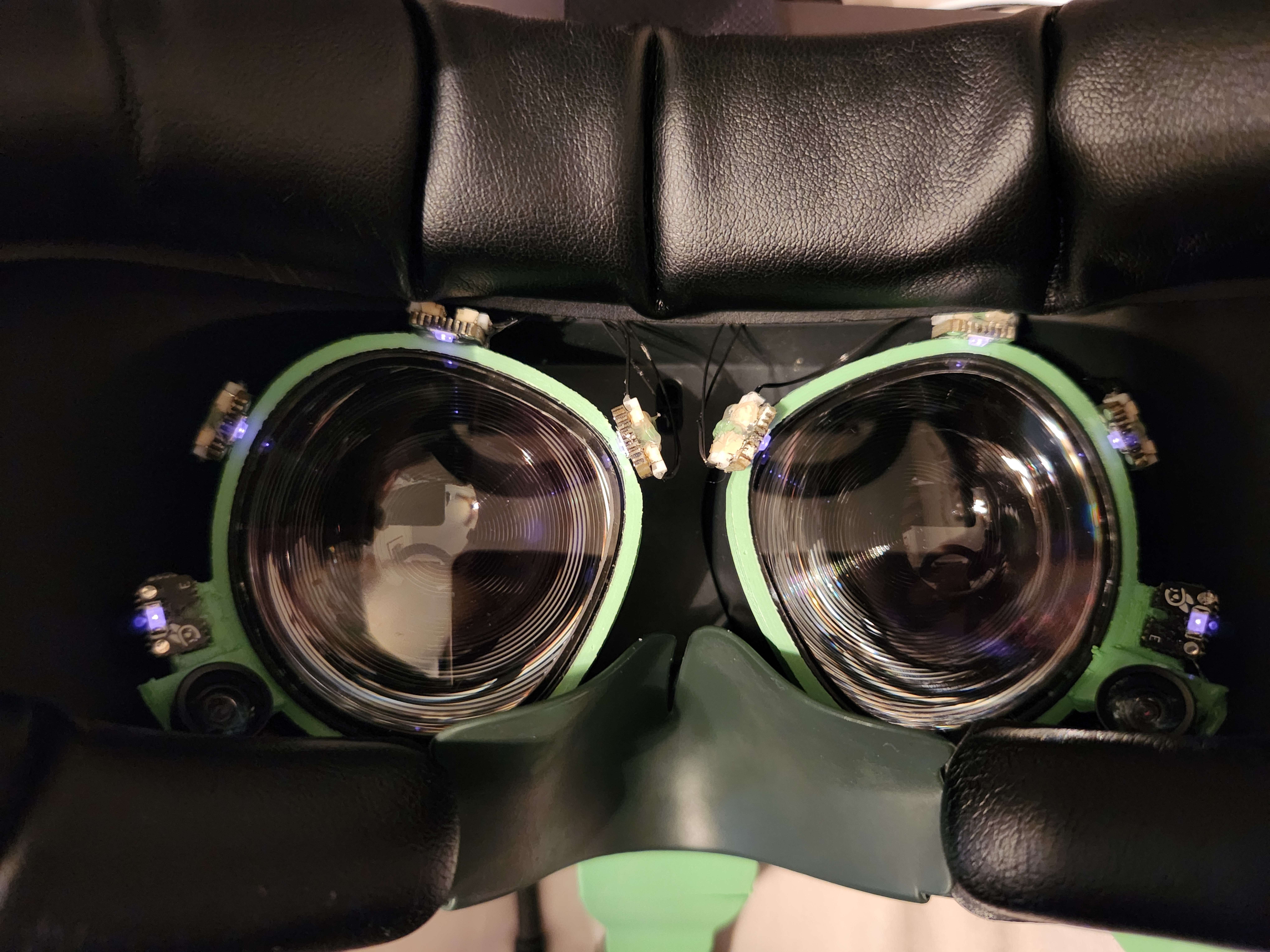 EyeTrackVR Quest 2 & Quest 3s Camera Mounts