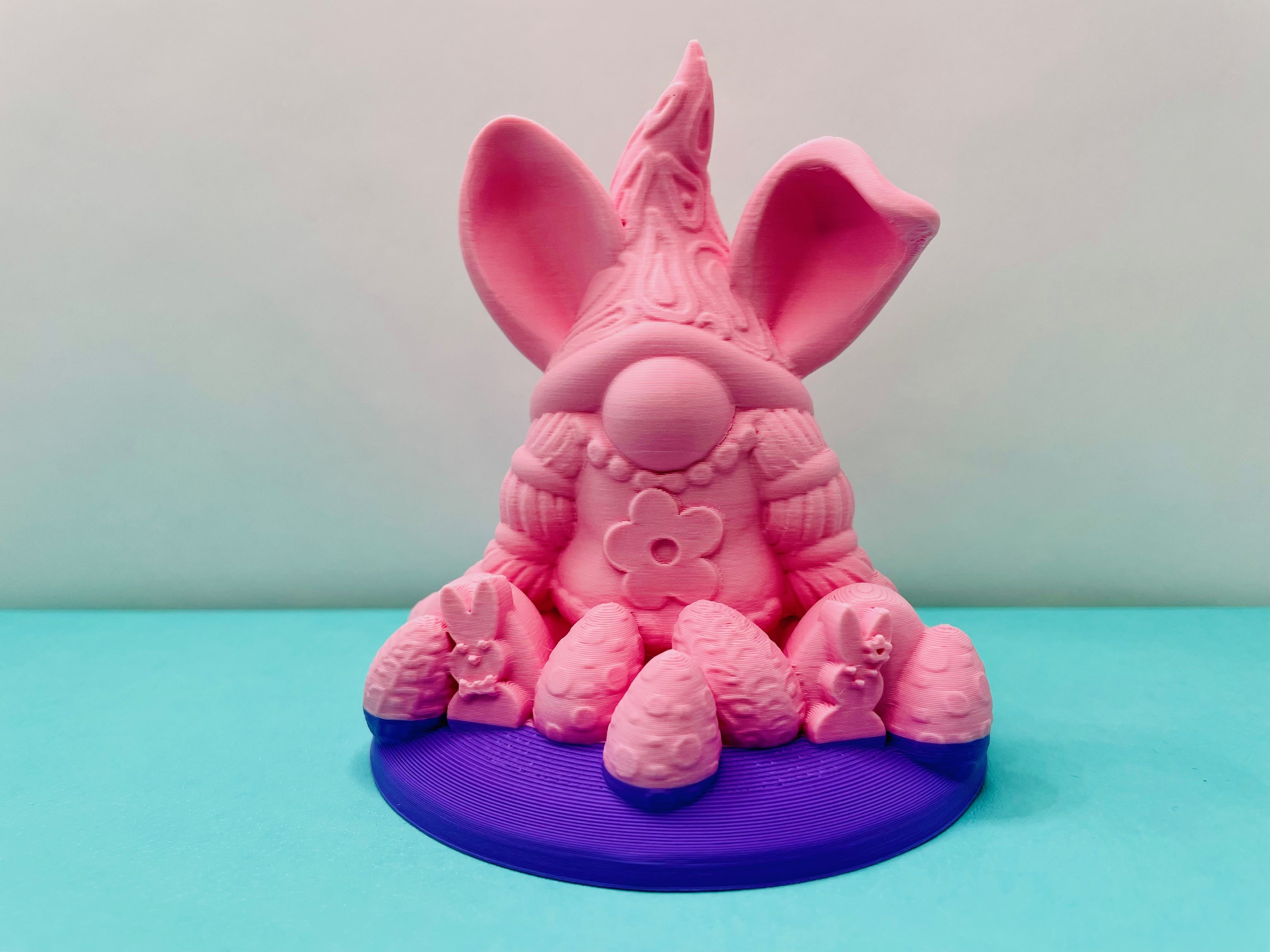 Easter Bunny Gnome Girl