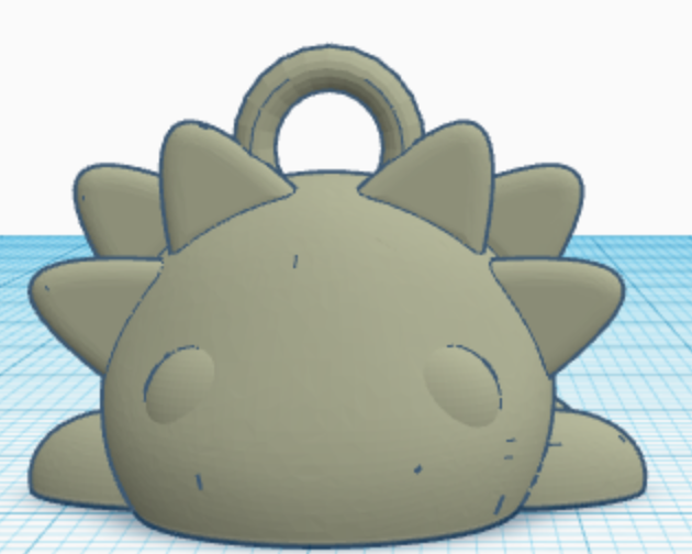 axolotl keychain