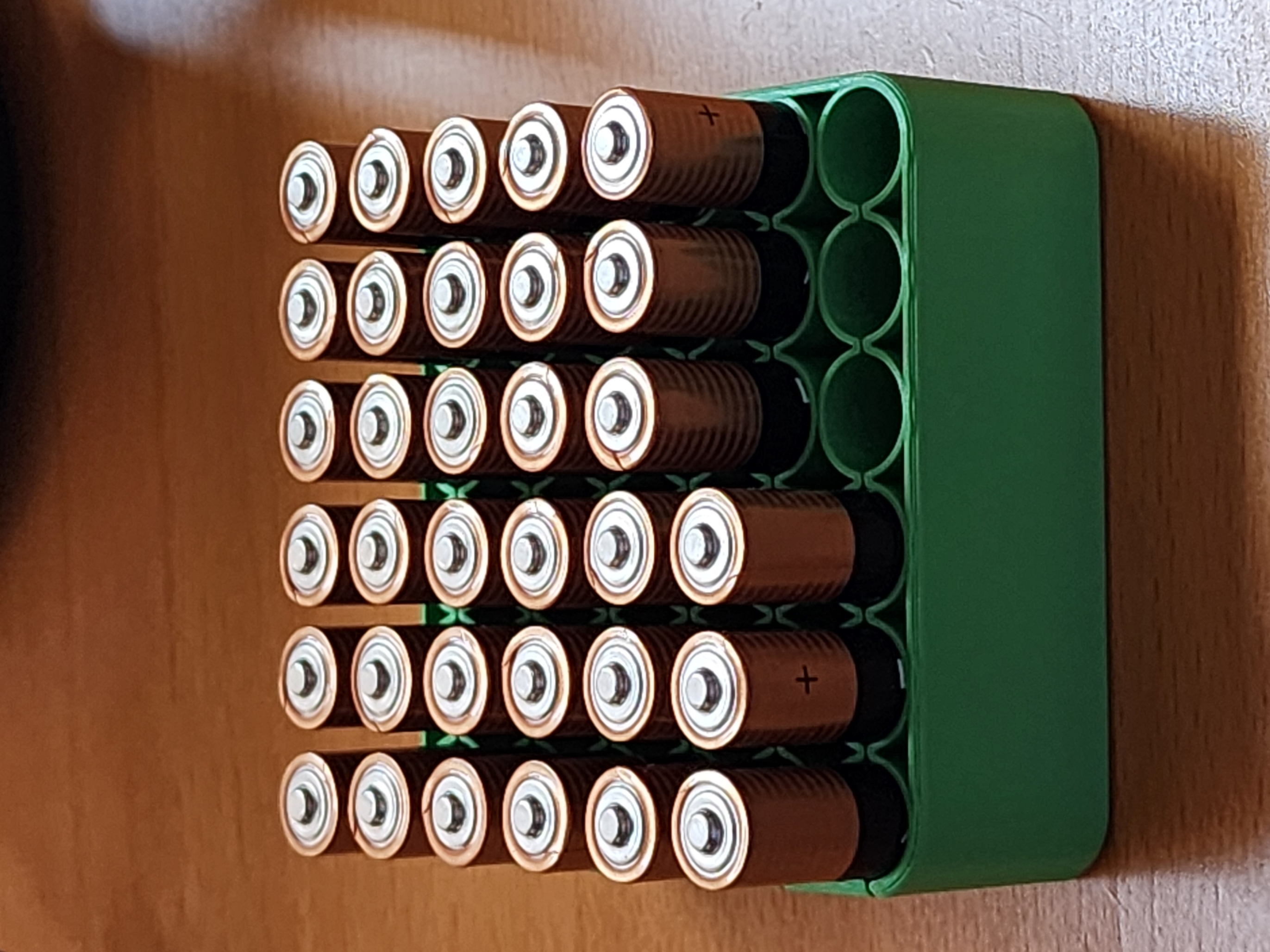 AA &amp; AAA Battery Storage Trays - Print in Spiral Vase Mode by Joe ...
