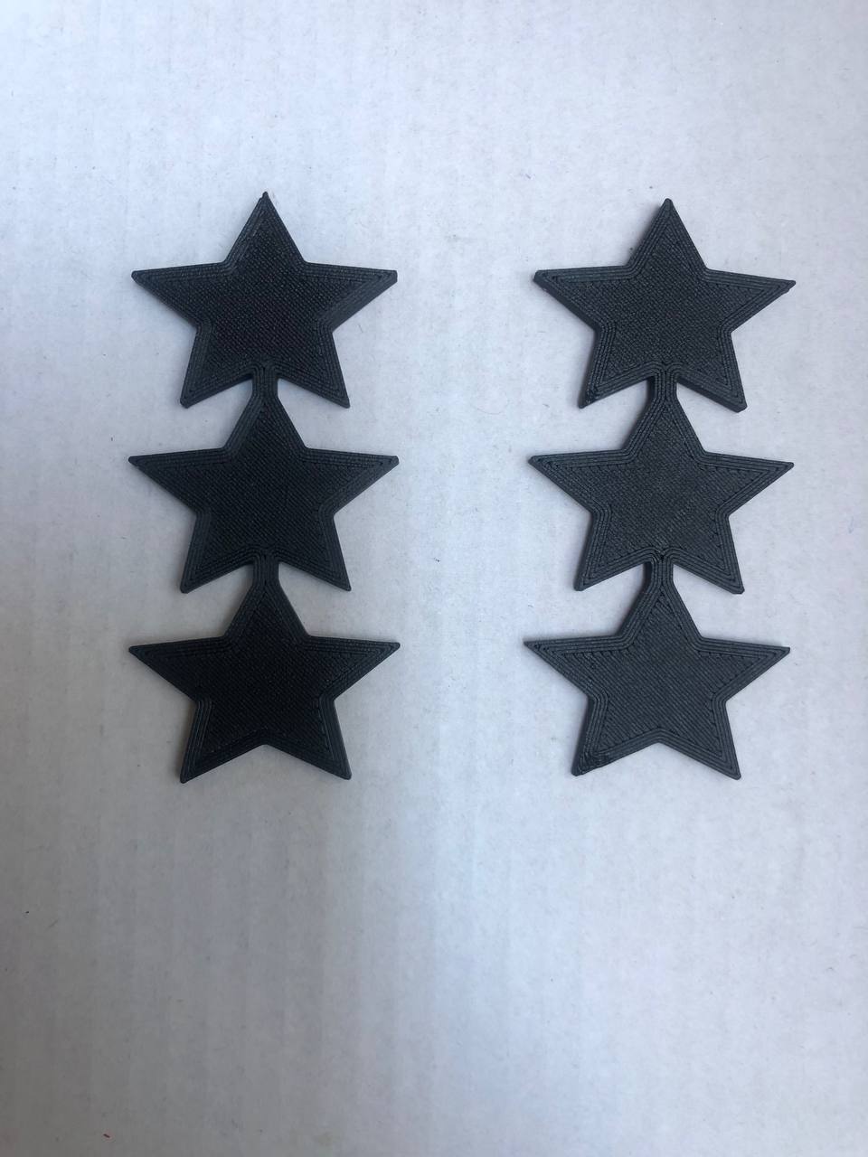 Earring Star three big hoops
