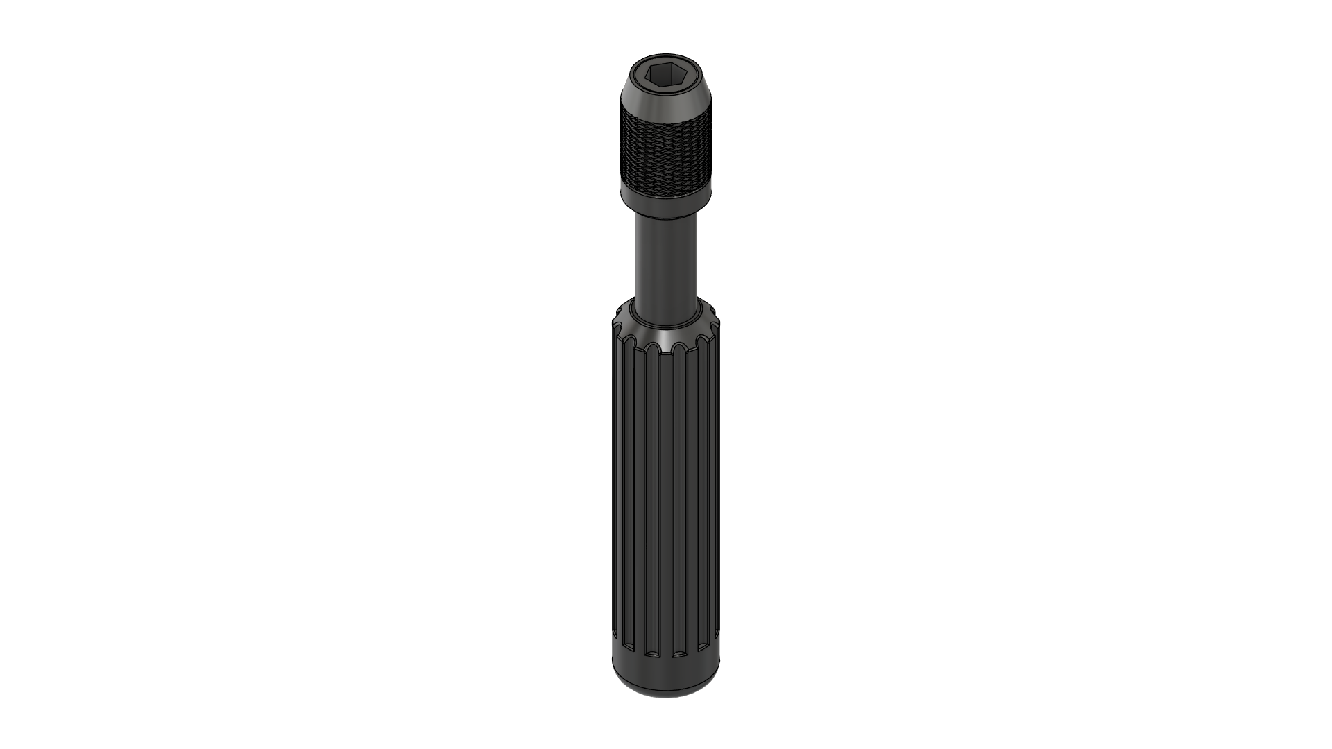 Screwdriver Handle for Locking Bit Holder