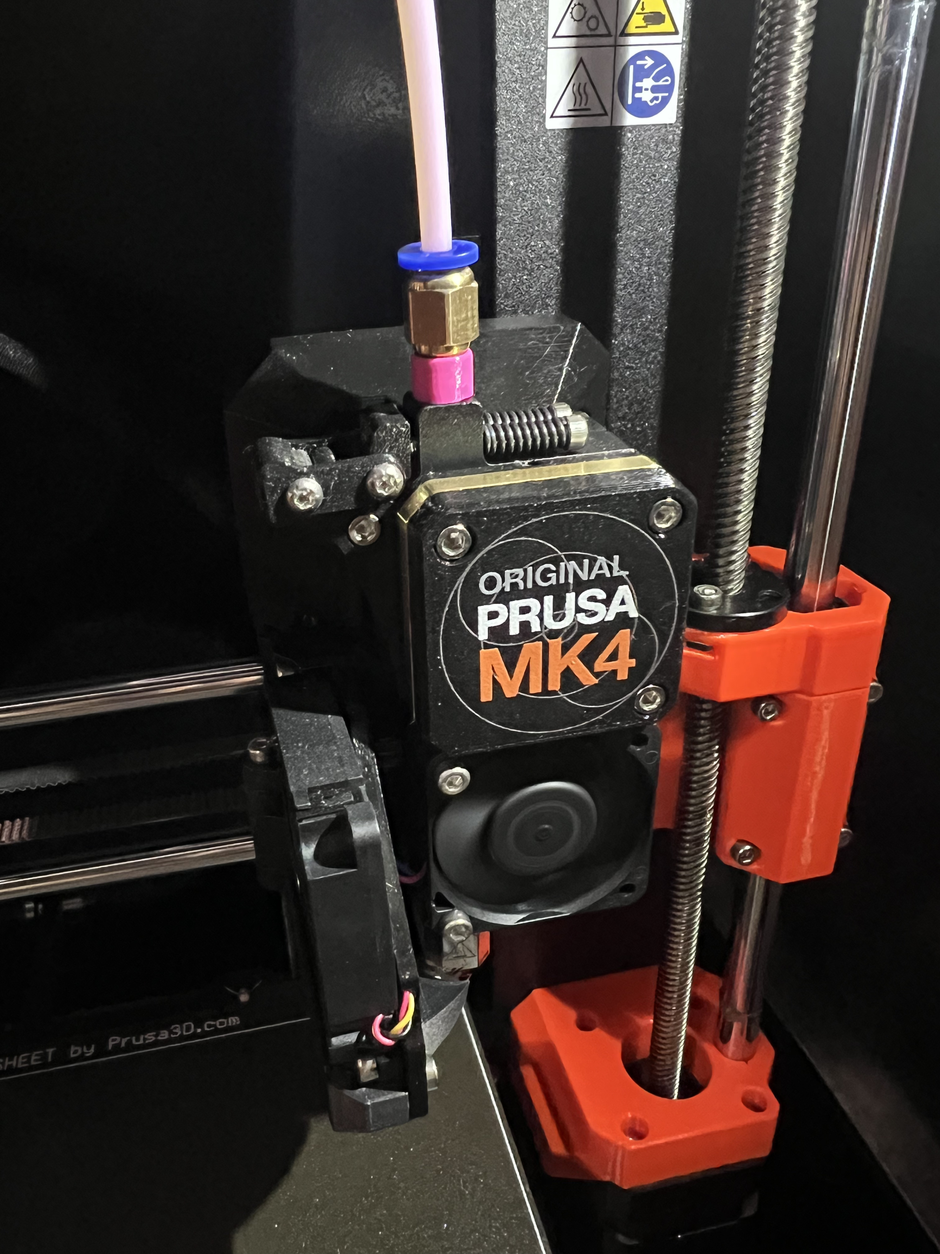 External M5 to internal M6 adapter (PC4-M6 to MK4 Nextruder adapter ...