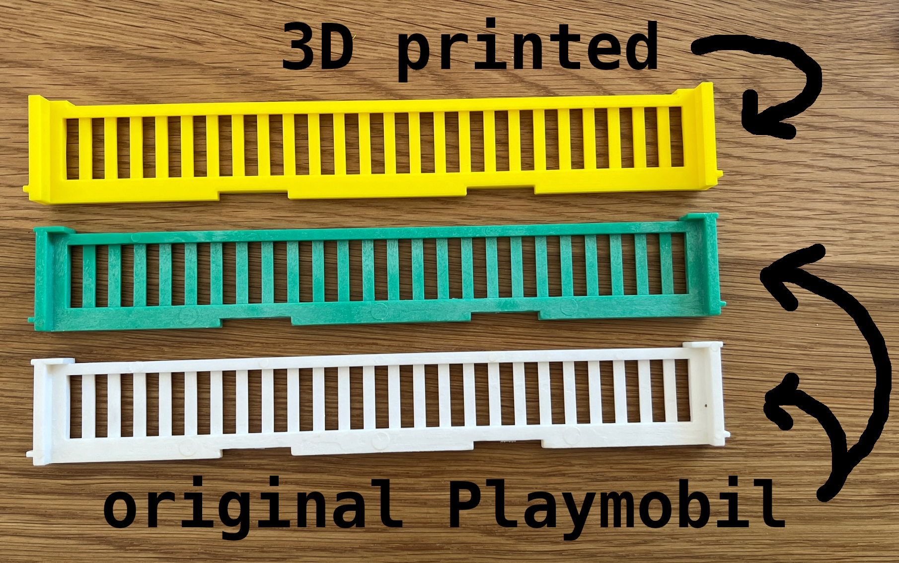 Playmobil Western house top fence