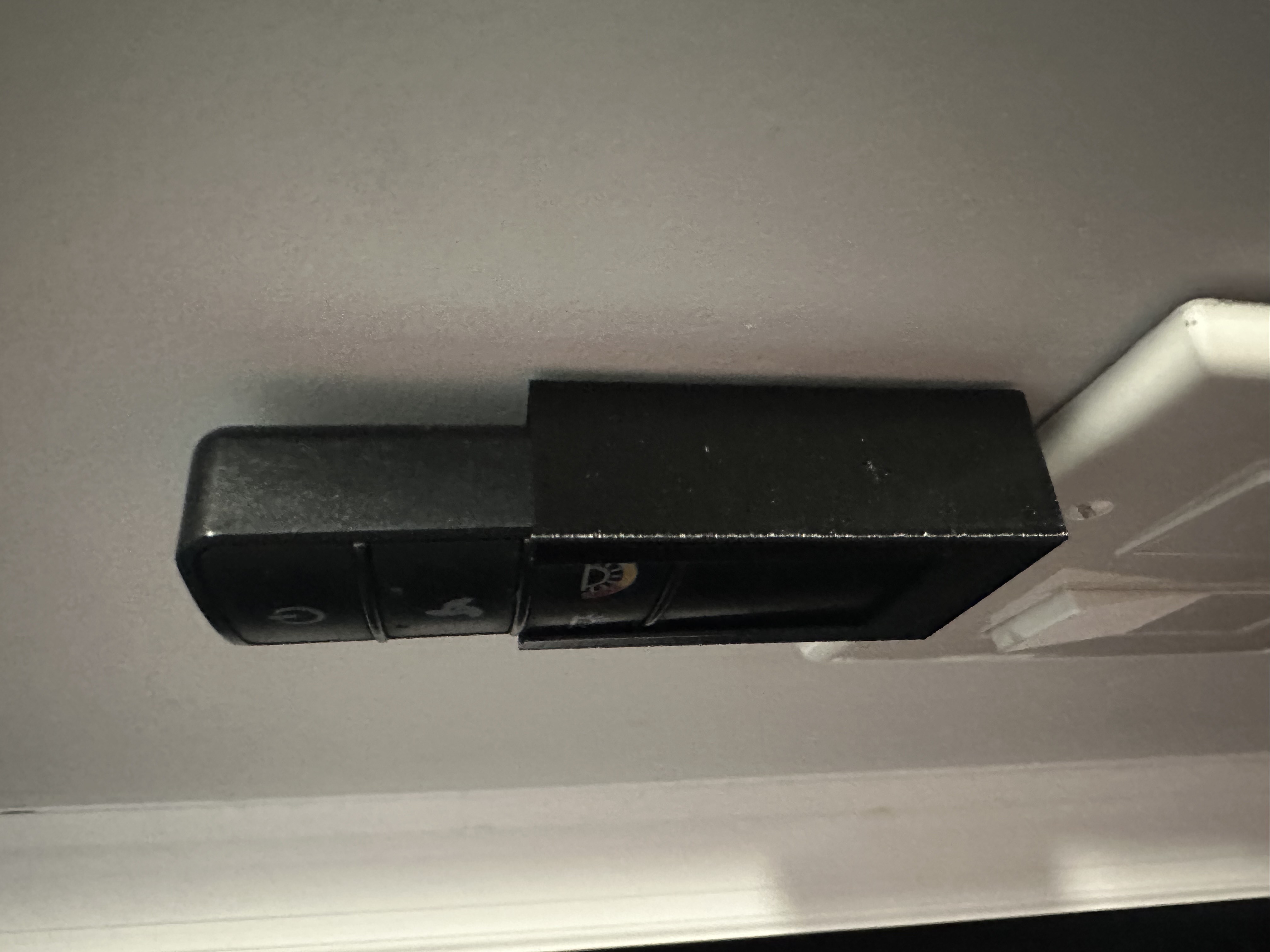 Wall mount for ceiling fan remote