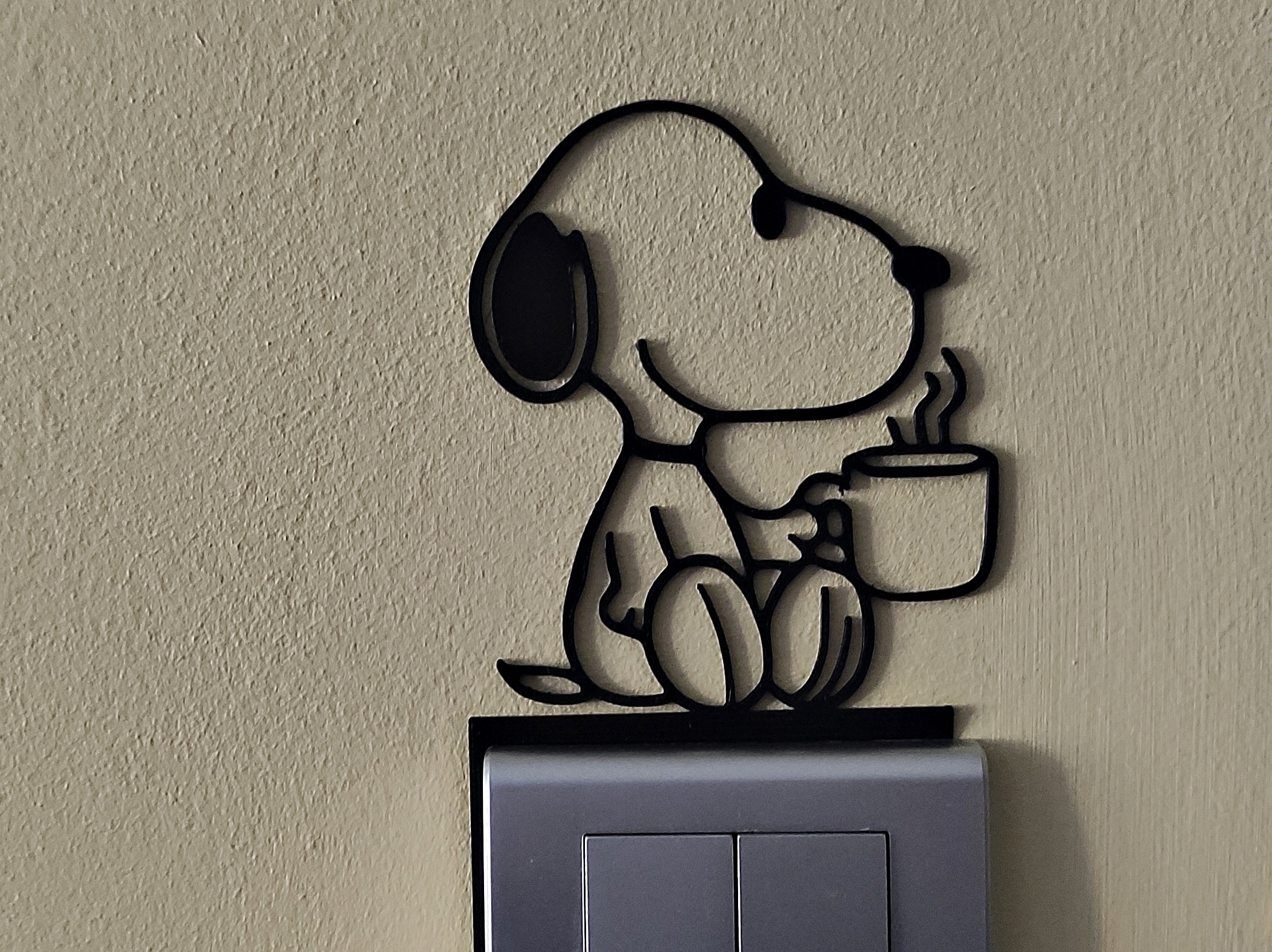 Snoopy Light Switch / Outlet Decoration - Model 41