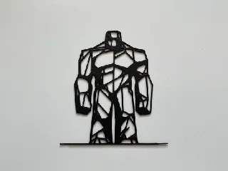 Stone Golem Wall Art #1