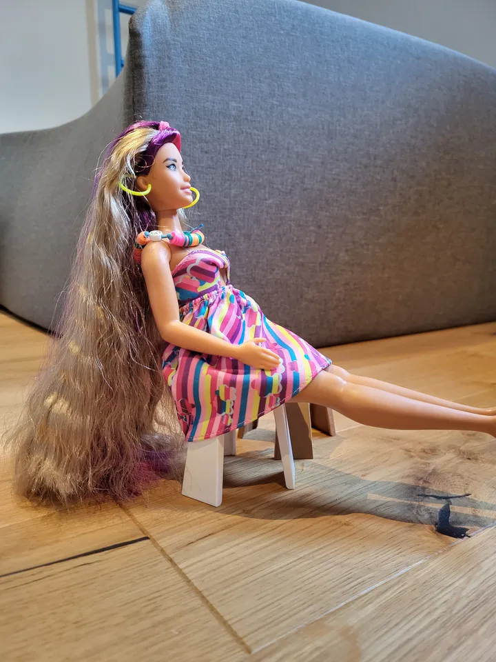 Barbie stool best sale