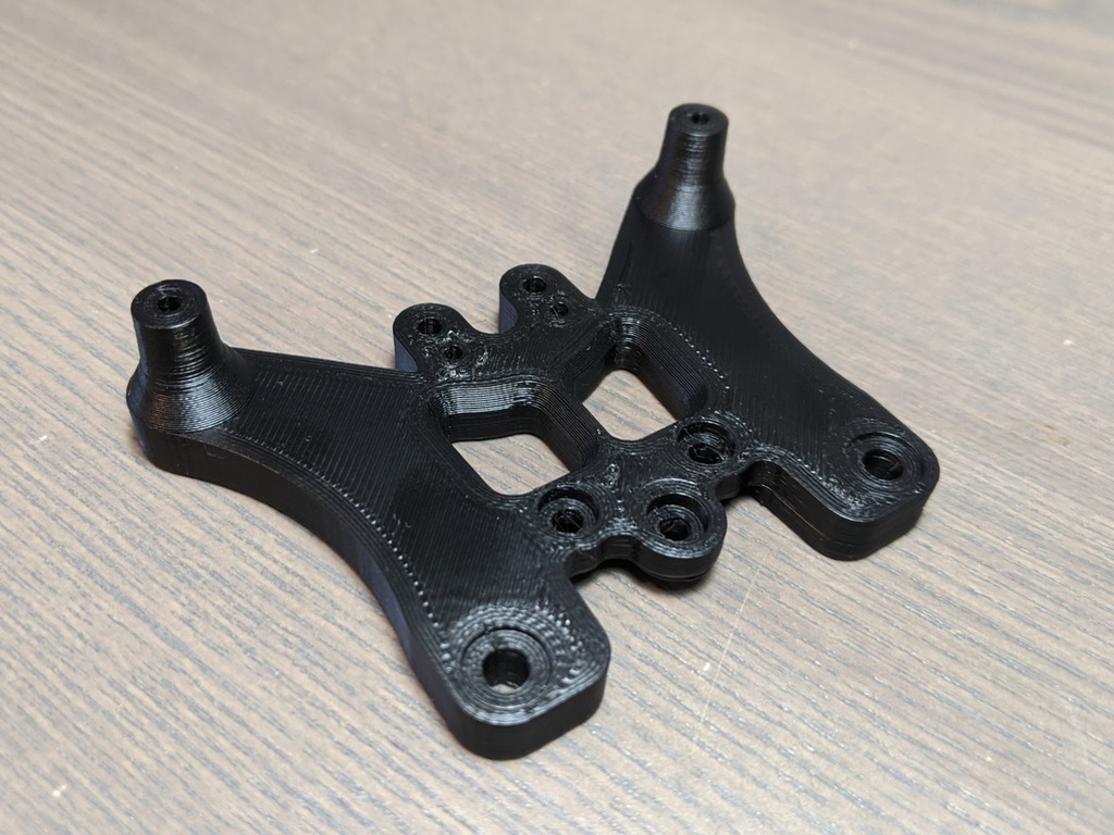 Tamiya TT-02B Rear shock tower (remix)
