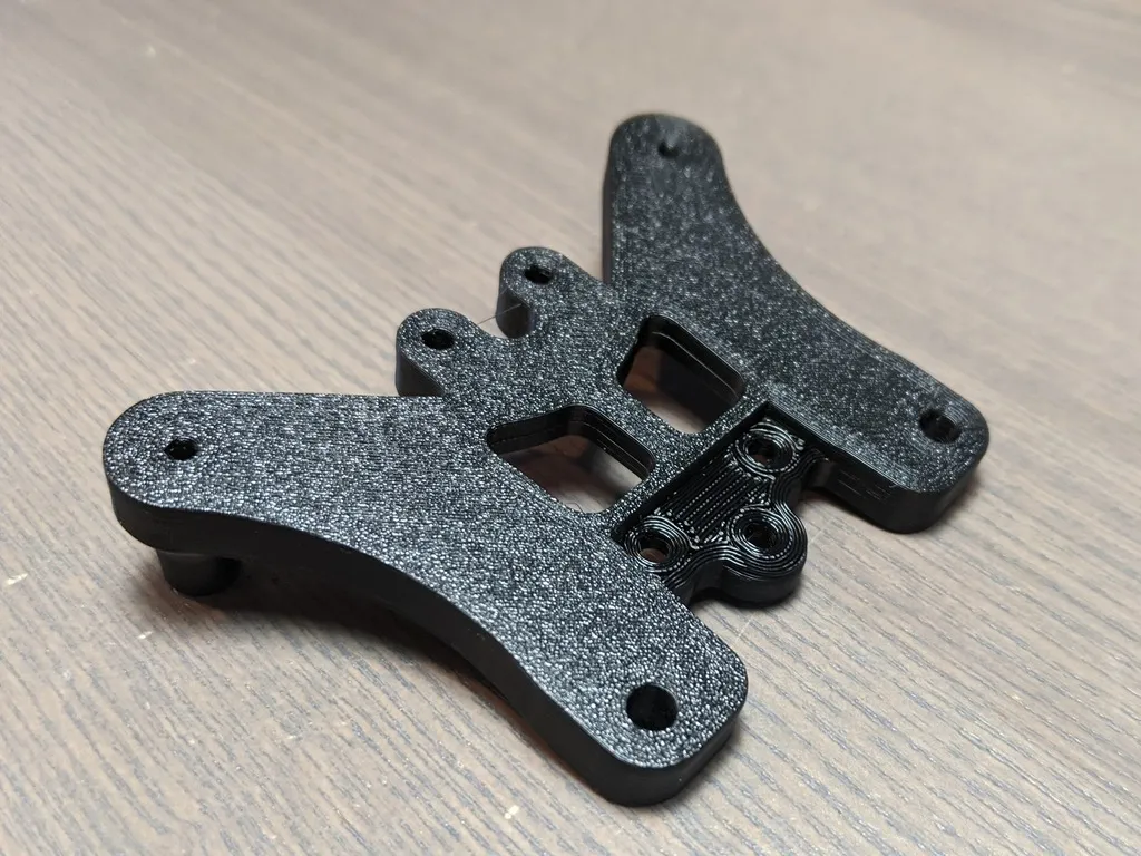 Tamiya TT-02B Rear shock tower (remix) by jurassic73