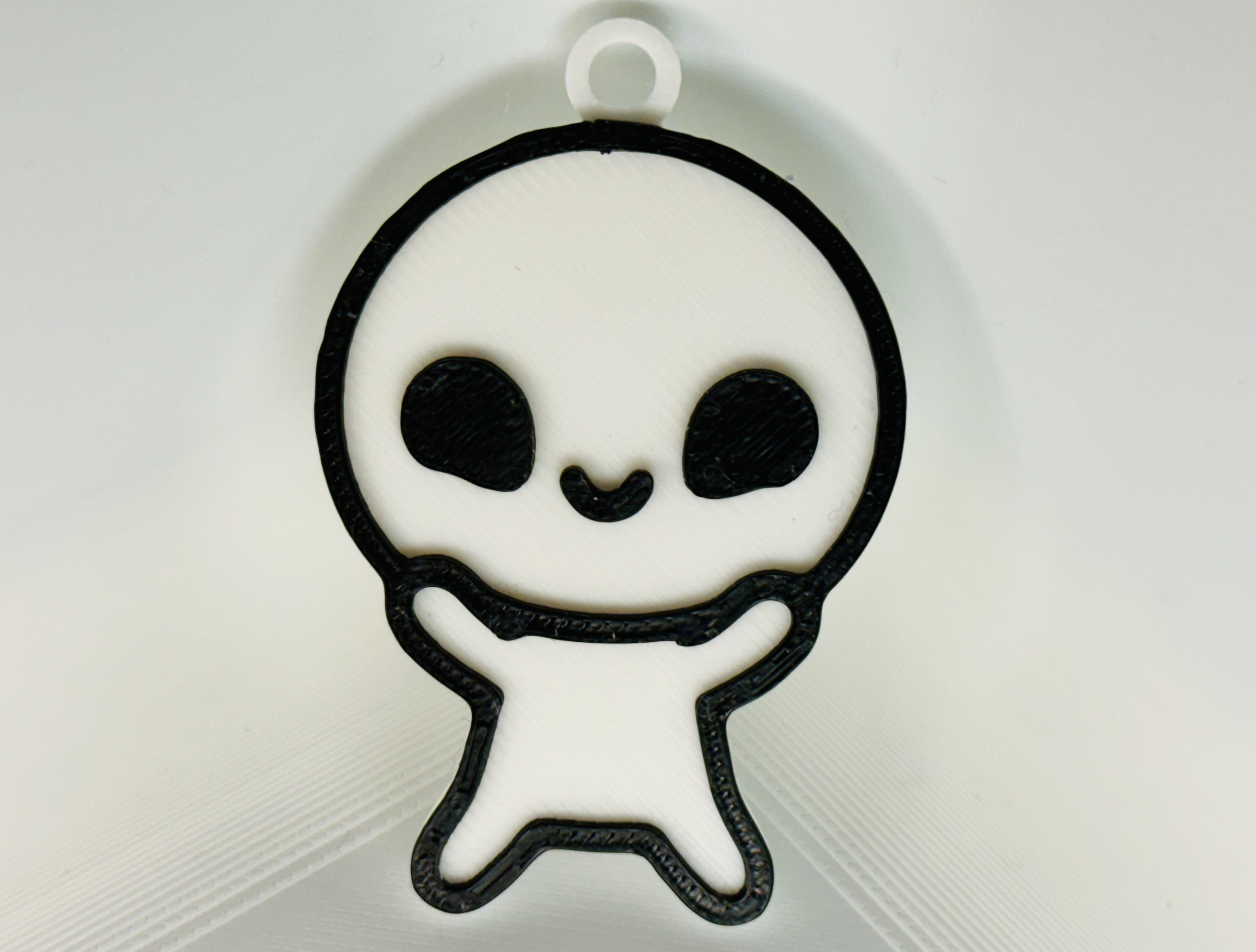 Happy Alien Keychain