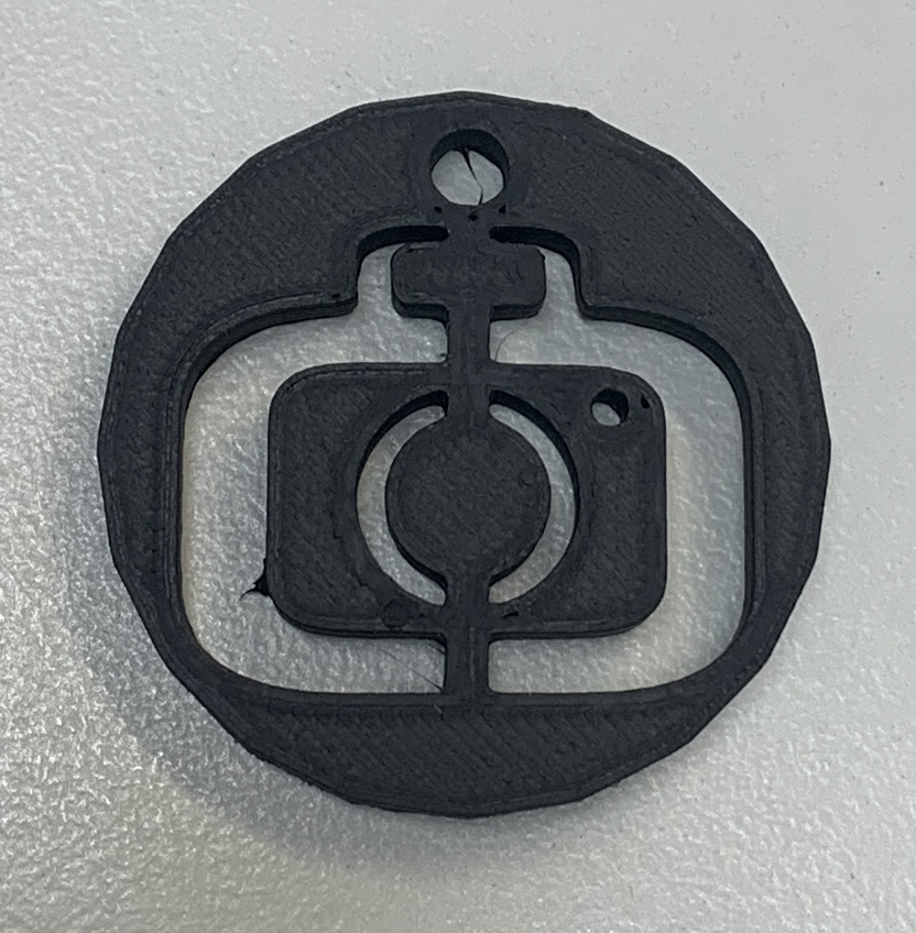 Camera keyring