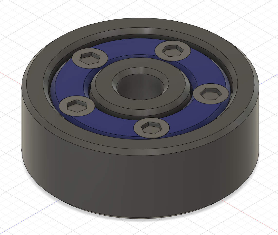 Parametric Bearing - multiple sizes by Sdewe | Download free STL model ...