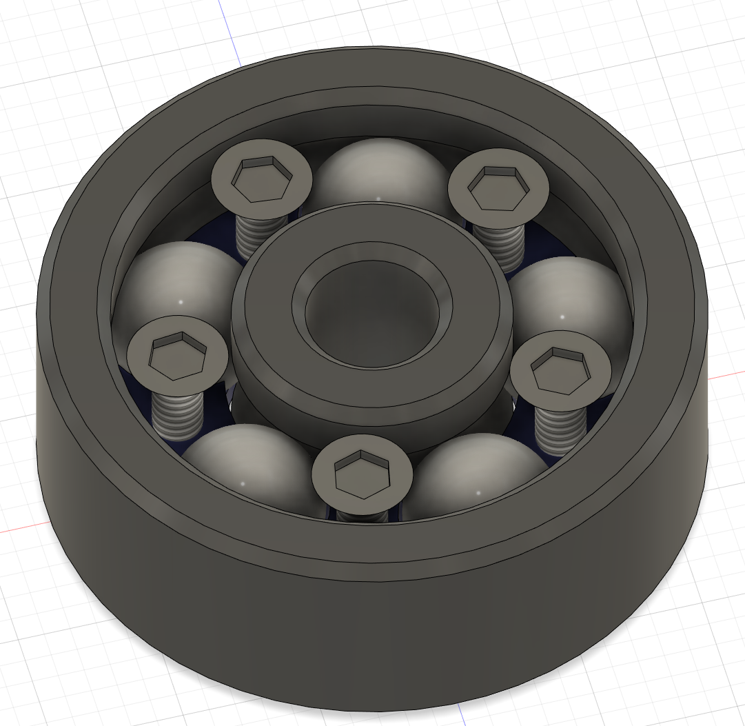 Parametric Bearing - multiple sizes by Sdewe | Download free STL model ...