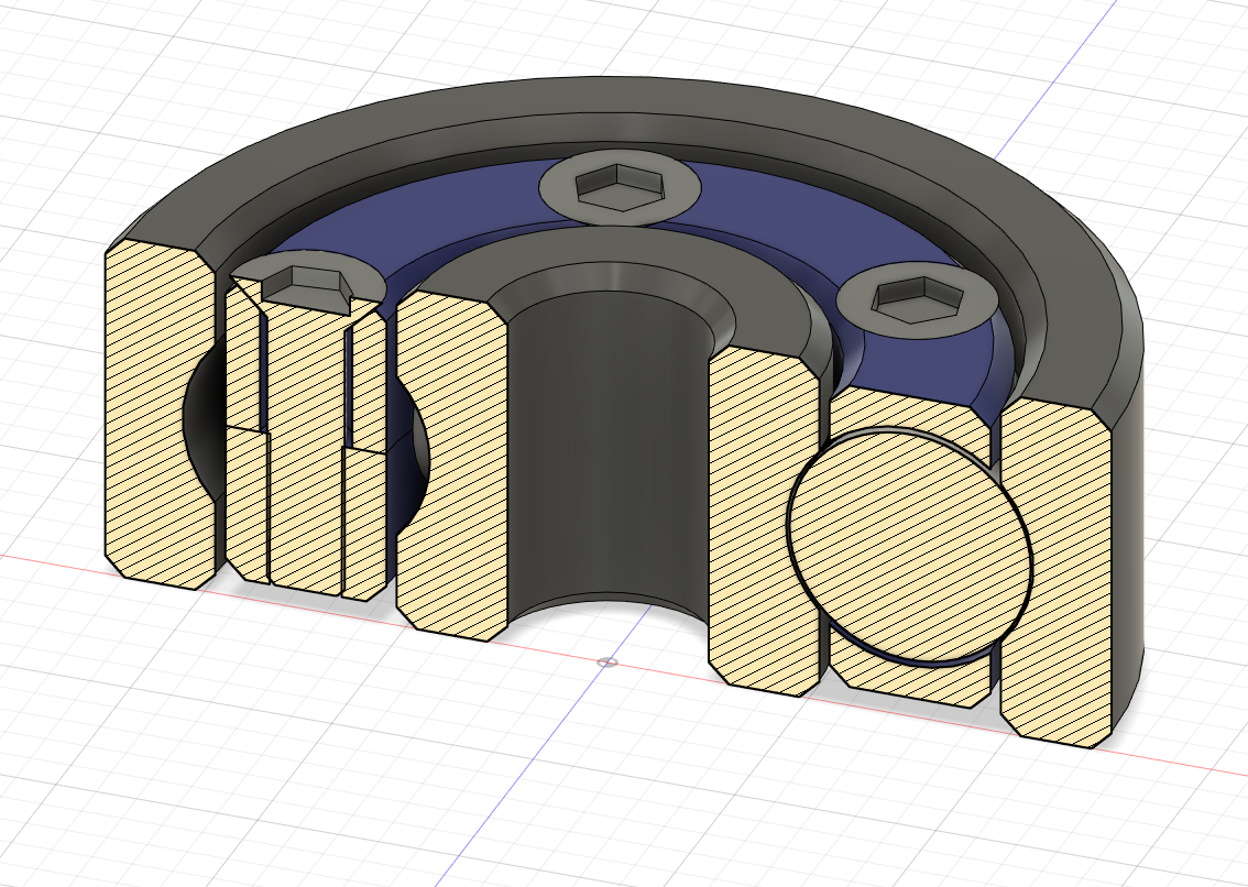 Parametric Bearing - multiple sizes by Sdewe | Download free STL model ...