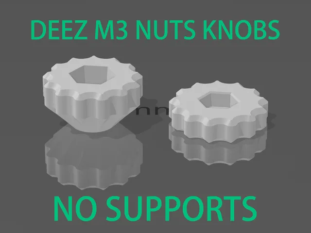 SIMPLE Tiny M3 Bed Levelling Knob