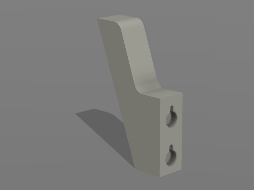 Minimalist Wall Hook with Hidden Mount