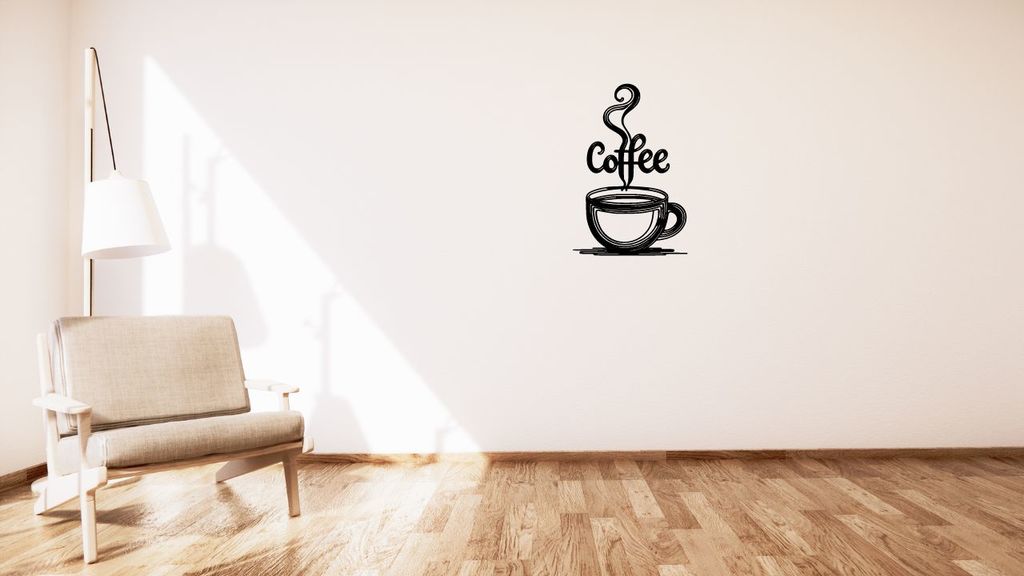 Cup of coffee / Hrnek kávy wall decoration