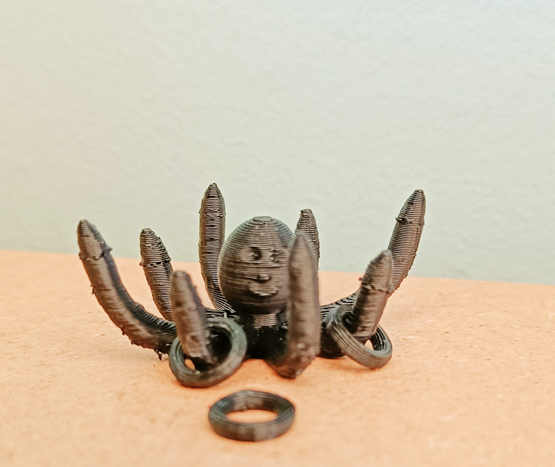 Octopus Ring Toss by Pedralias Download free STL model