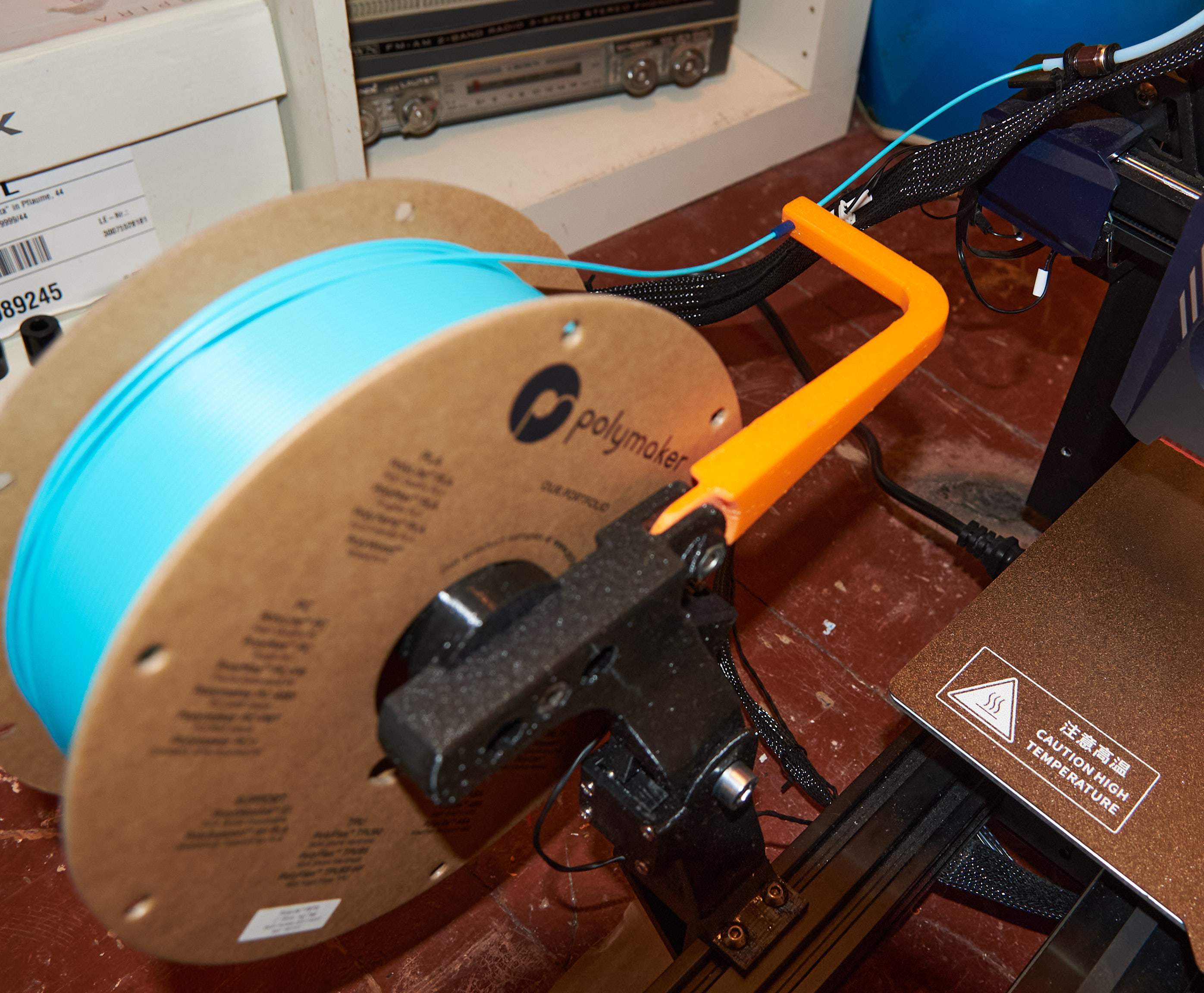 Smart Spool Holder (filament tangle & runout sensor) for Kobra 2 Max