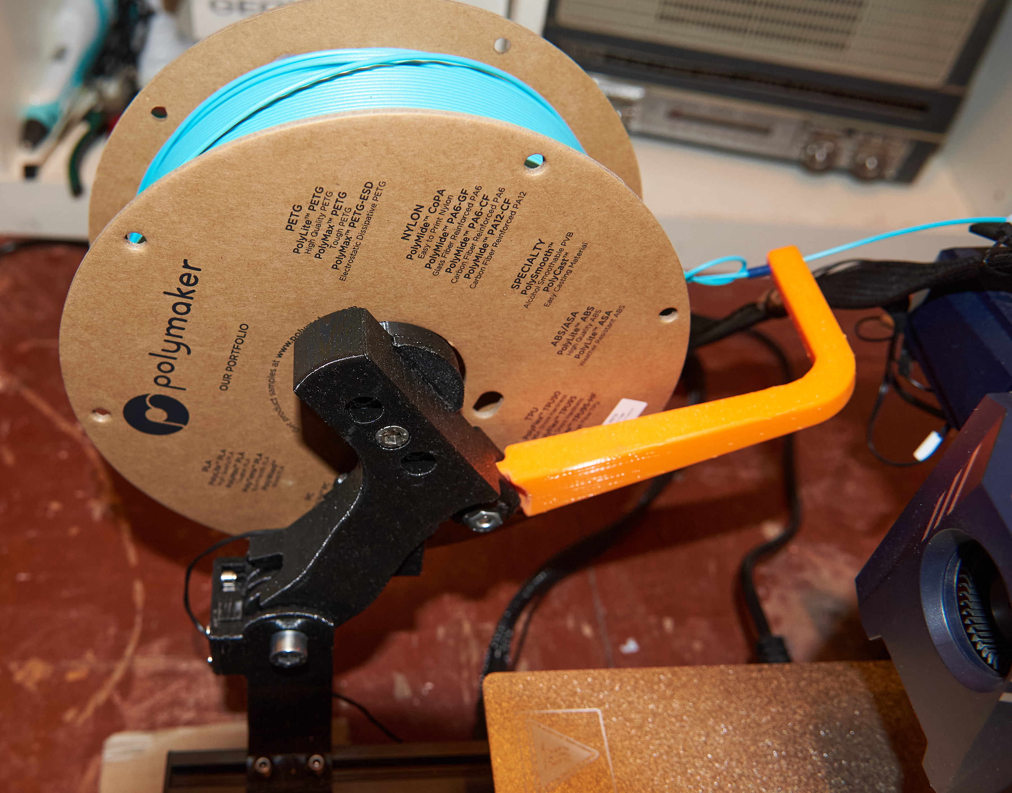 Smart Spool Holder (filament tangle & runout sensor) for Kobra 2 Max