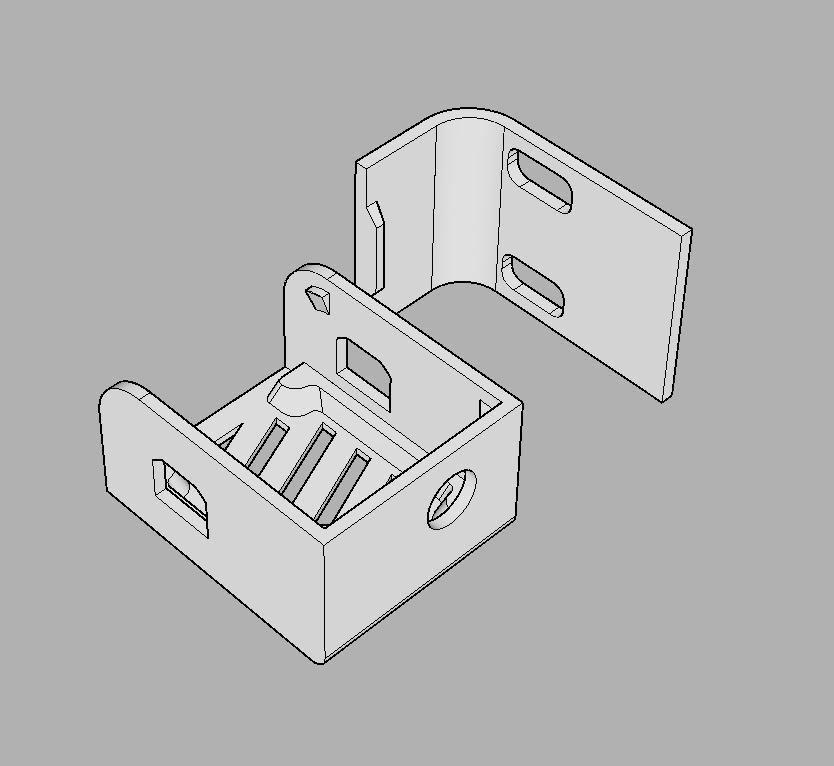 Miniatura 4 do modelo 3D DC PWM motor controller case