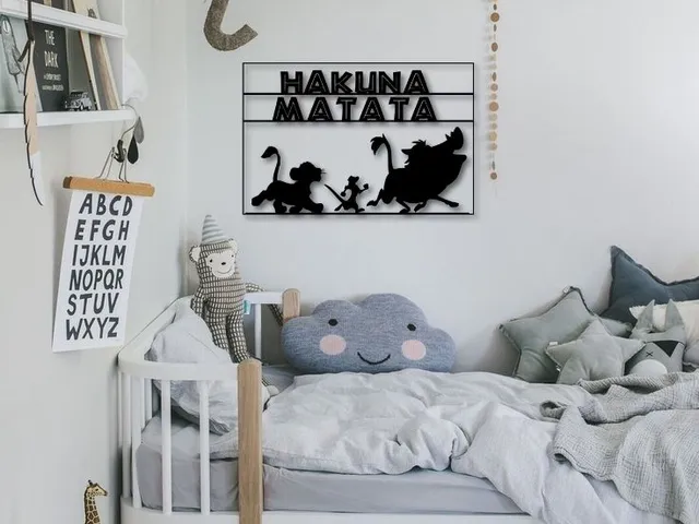 Lion King Hakuna Matata Wall Art