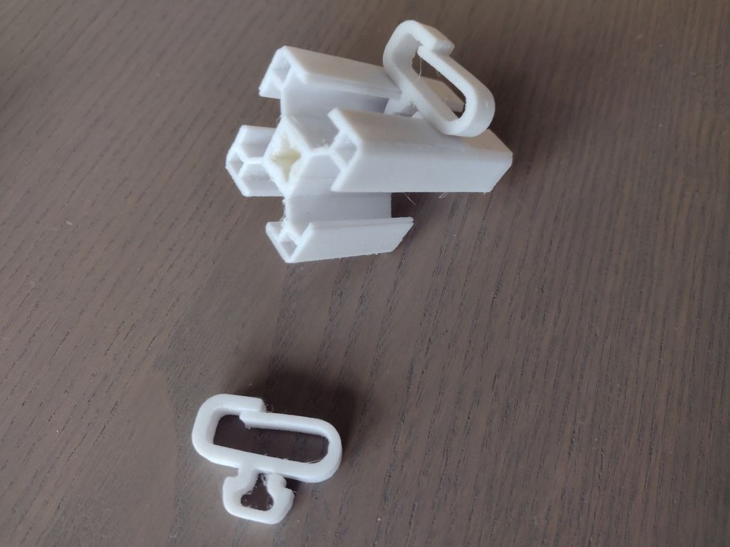 Cable Clip for Aluminum Construction Profile 30x30 mm
