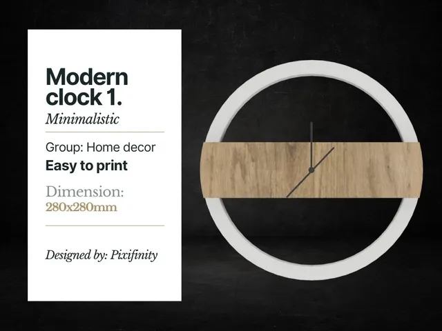 MODERN CLOCK .1