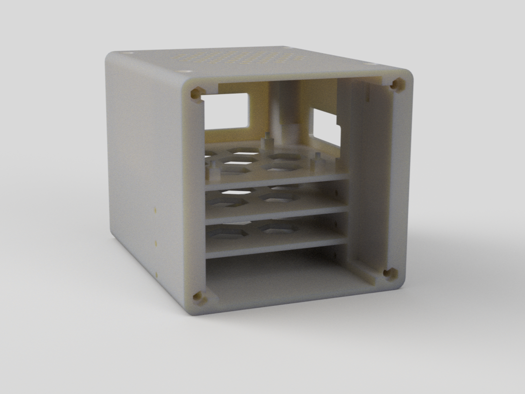 Miniatura 2 do modelo 3D NASpi : Raspberry Pi NAS