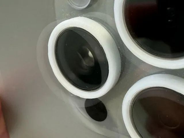 iPhone 15/16 Pro/Pro Max Minimalist Camera Bumper