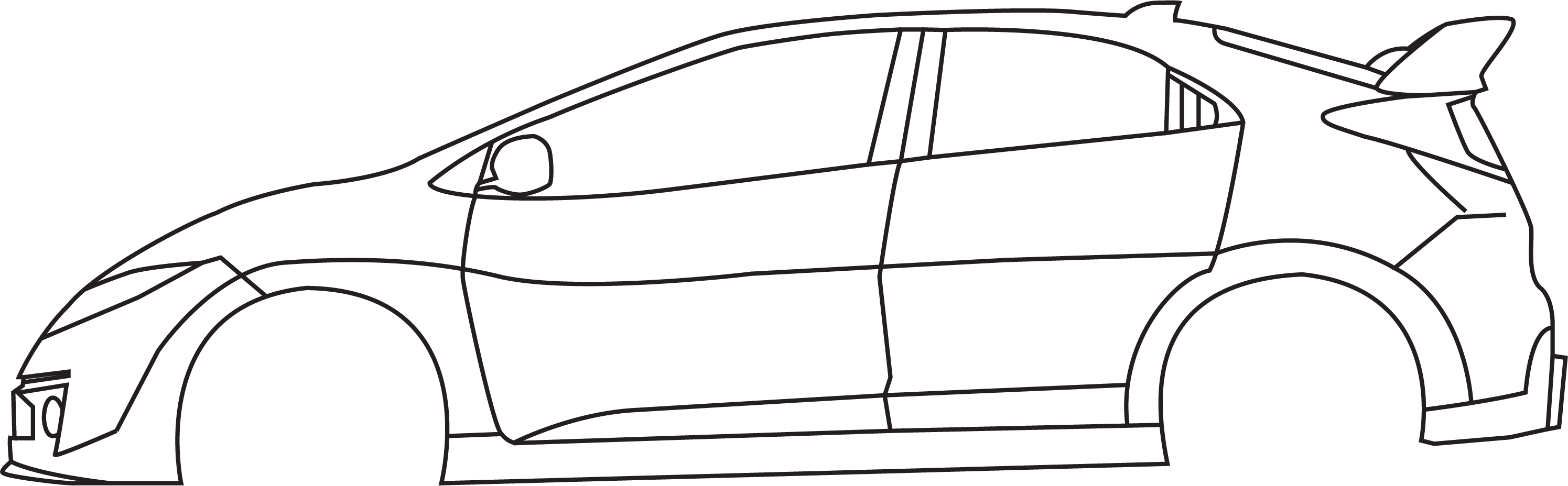 Honda Civic TypeR Silhouette