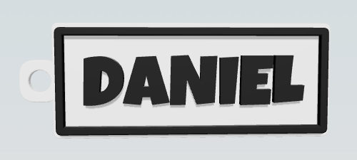 Keychain DANIEL