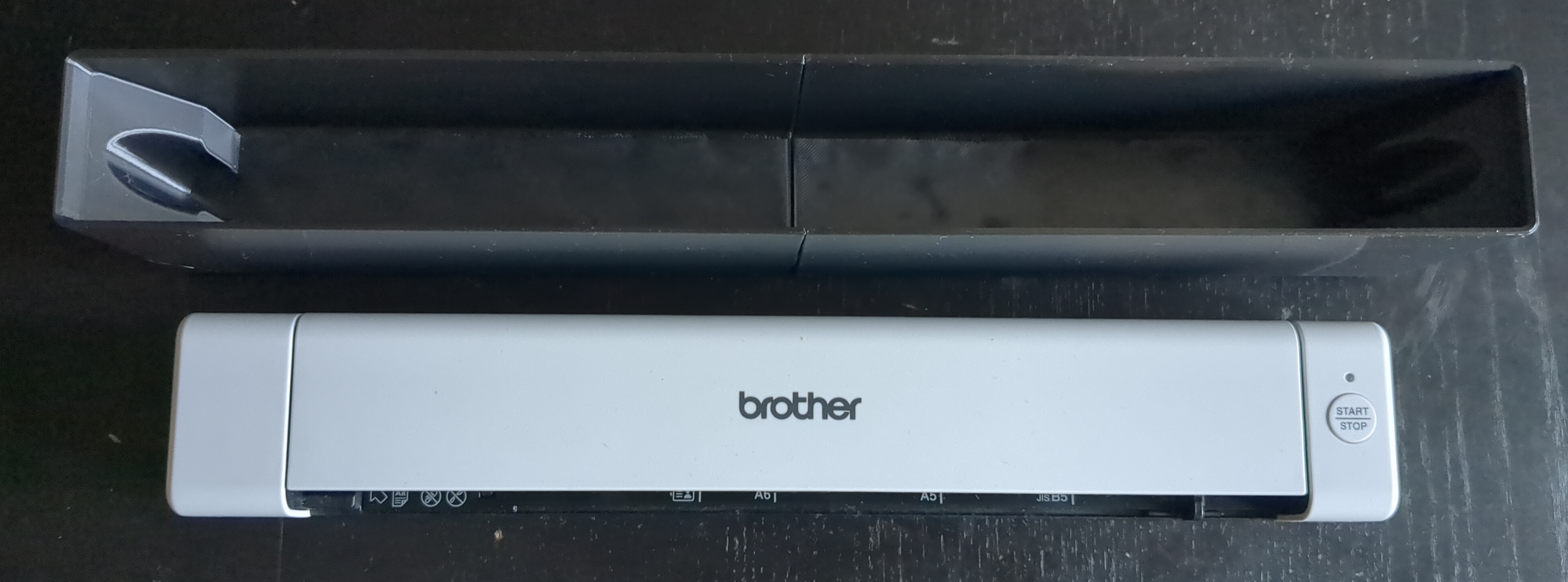 Gridfinity Holder for the Brother DS-640 Scanner