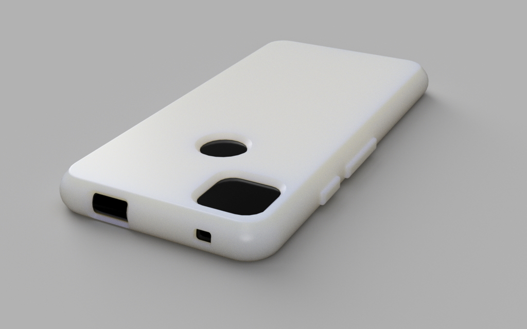 Miniatura 2 do modelo 3D Pixel 4a TPU Case