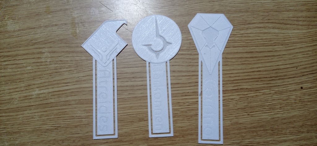 Dune houses bookmark